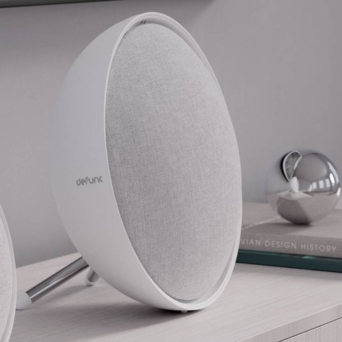 Defunc True Home WiFi Speaker - Large - White - مكبر صوت - Store 974 | ستور ٩٧٤