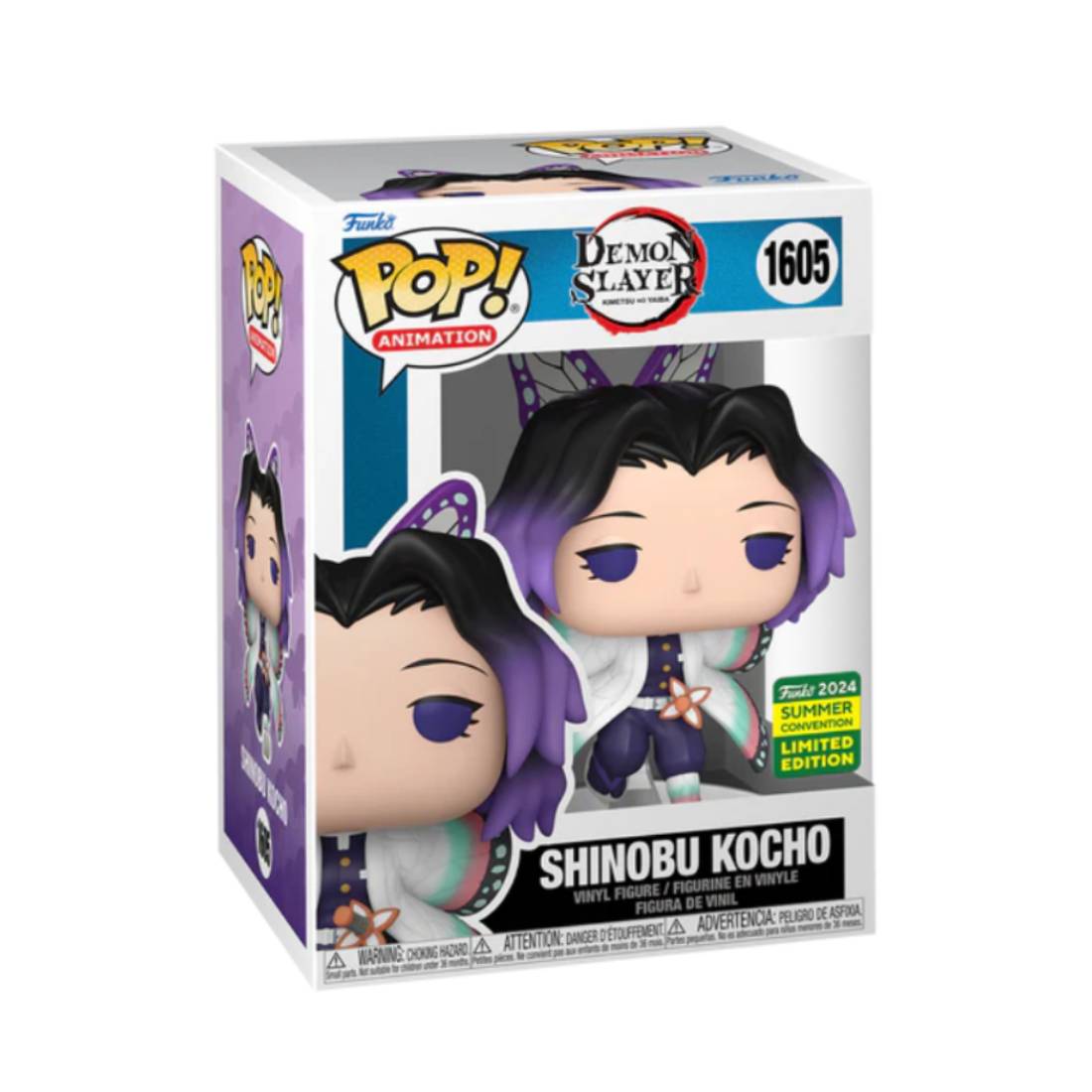 Funko Pop! Animation: Demon Slayer - Shinobu Kocho - #1605 - مجسم - Store 974 | ستور ٩٧٤