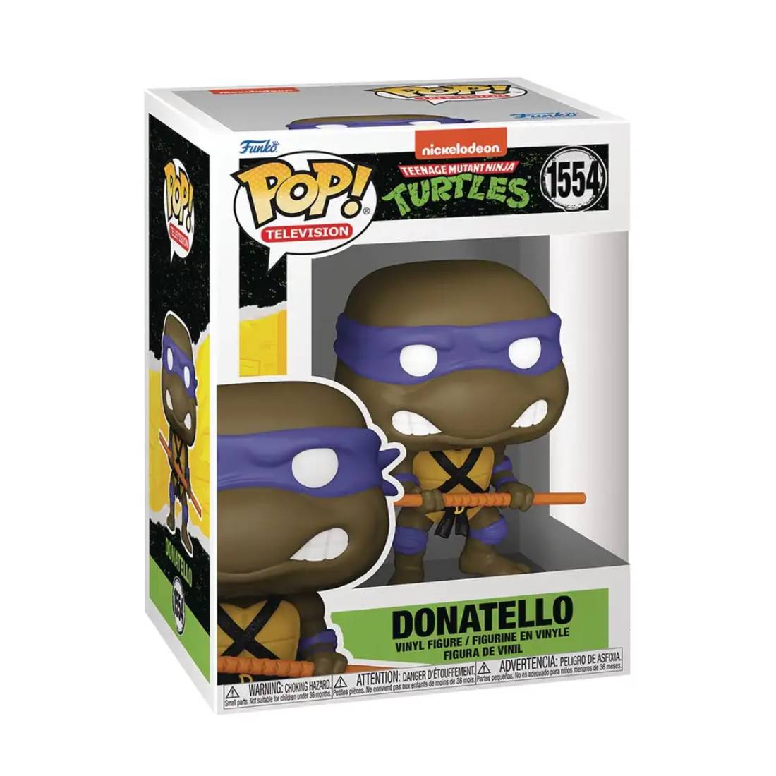 Funko Pop! TV: Teenage Mutant Ninja Turtles S4 - Donatello - #1554 - مجسم - Store 974 | ستور ٩٧٤