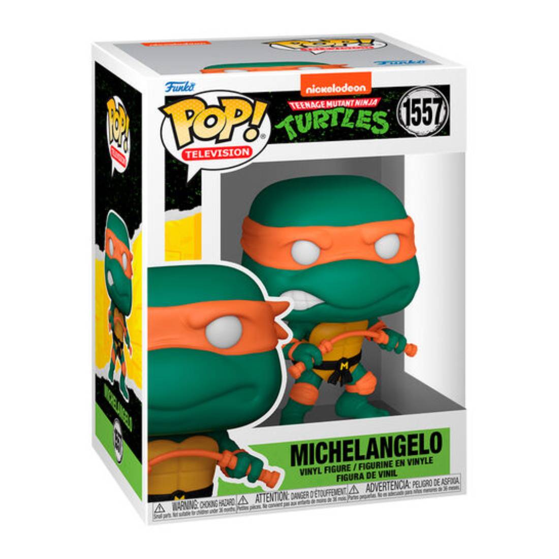 Funko Pop! TV: Teenage Mutant Ninja Turtles S4 - Michelangelo - #1557 - مجسم - Store 974 | ستور ٩٧٤