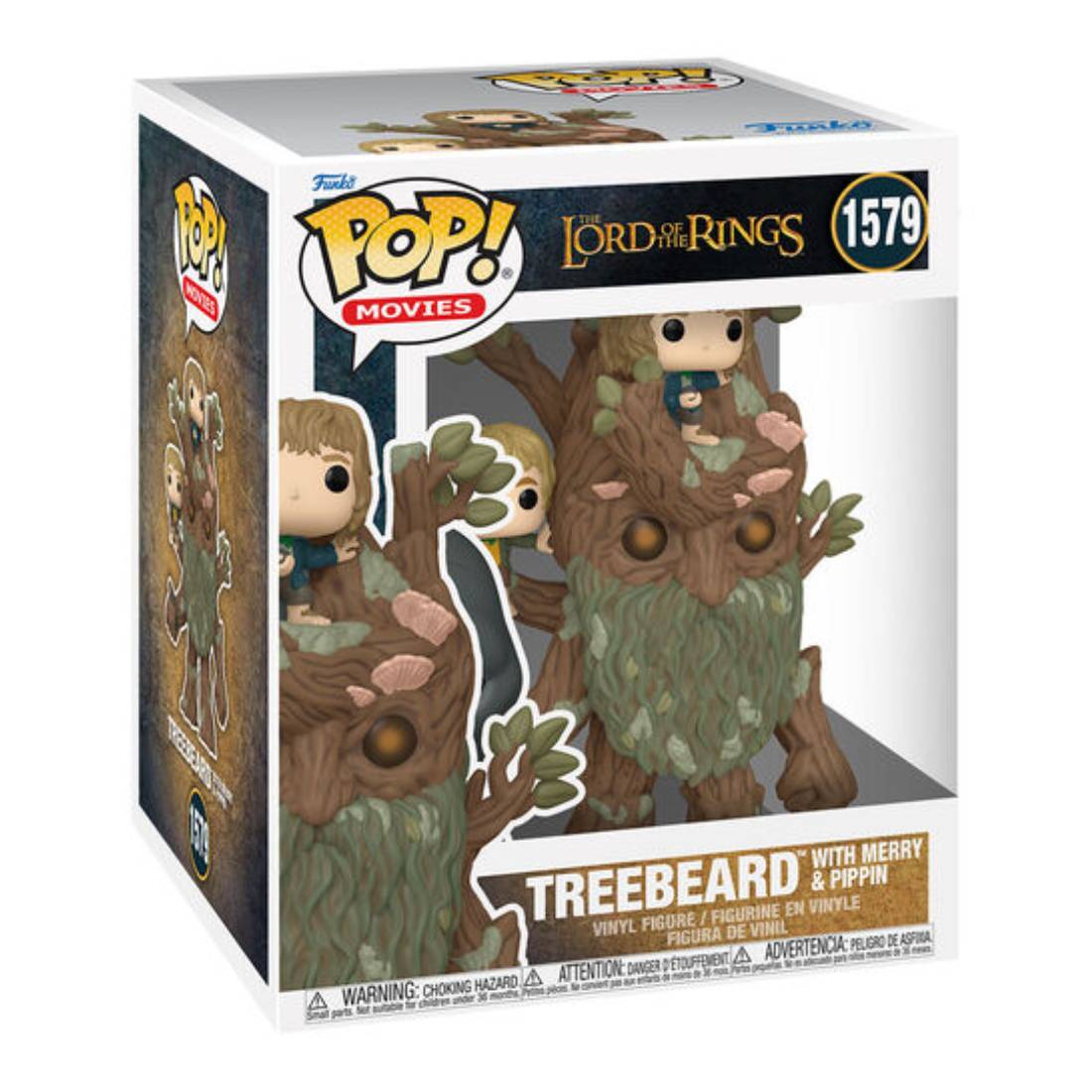 Funko Pop Super! Movies: Lord of the Rings - Treebeard With Merry And Pippin - #1579 - مجسم - Store 974 | ستور ٩٧٤