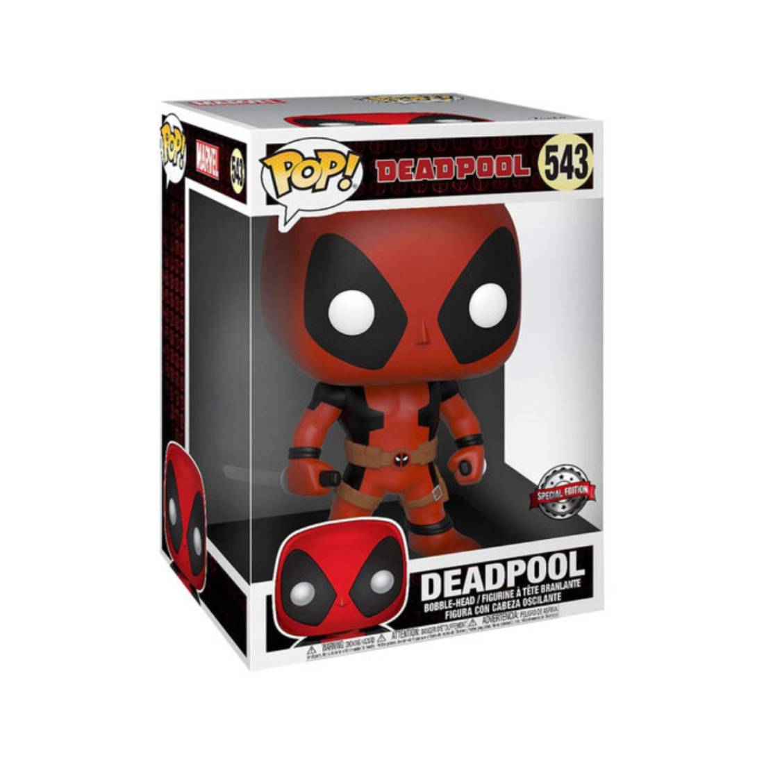 Funko Pop Jumbo! Marvel: Deadpool - Deadpool - #543 - مجسم - Store 974 | ستور ٩٧٤