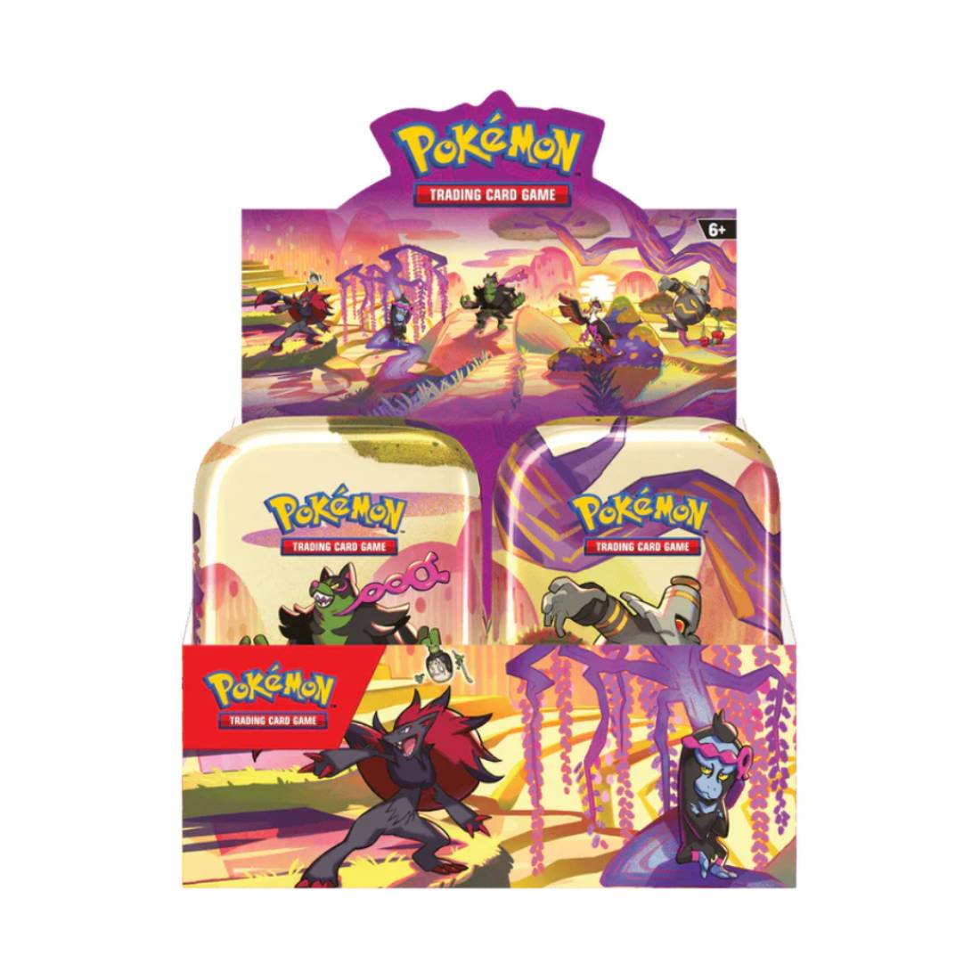 Pokémon TCG : Scarlet & Violet (SV6.5) Shrouded Fable Mini Tins Assorted - بطاقة بوكيمون - Store 974 | ستور ٩٧٤