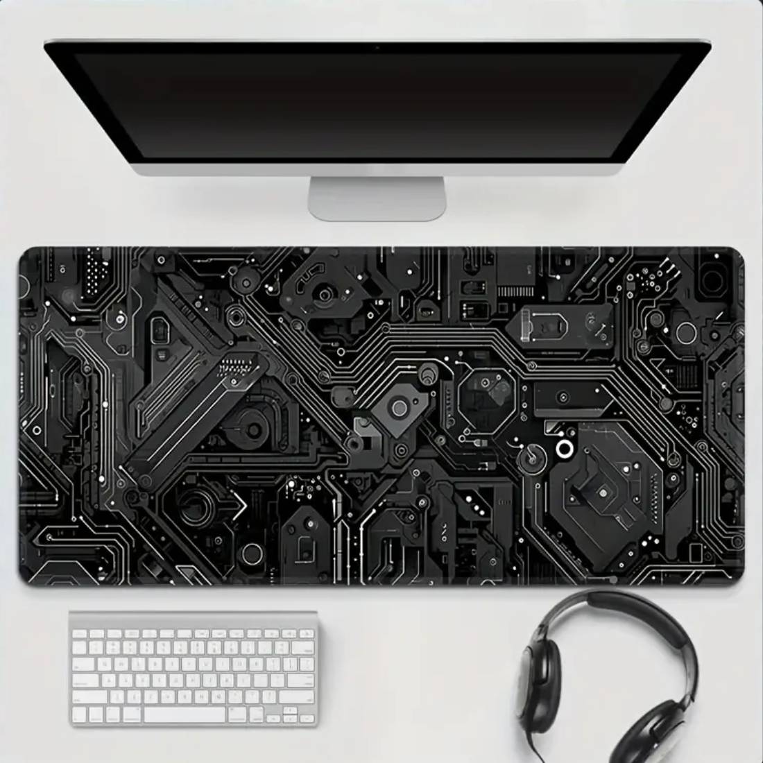 Circuit Gaming Mouse Pad - حصيرة الفأرة - Store 974 | ستور ٩٧٤