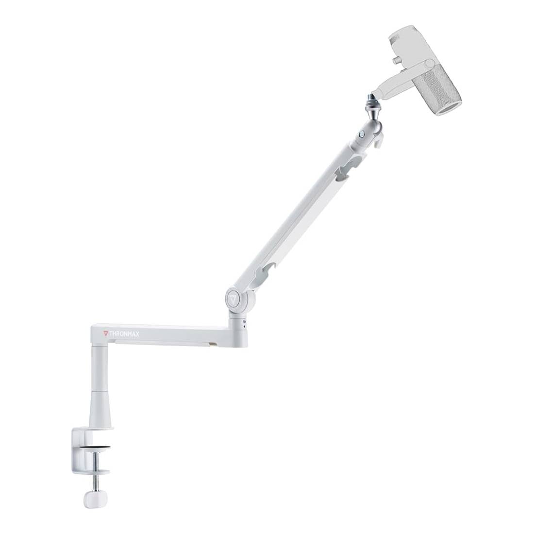 Thronmax S6 Twist Boom Microphone Arm - White - حامل ميكروفون Thronmax S6 Twist Boom Microphone Arm - White - حامل ميكروفون