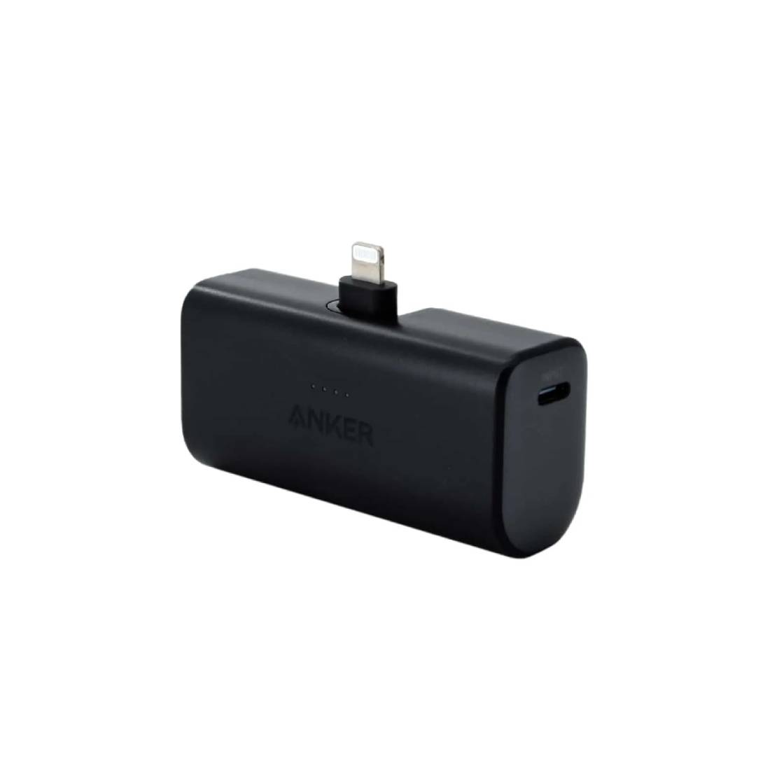 Anker Nano Powerbank 5000mAh 12W Built In Lightning Connector - Black - مزود الطاقة - Store 974 | ستور ٩٧٤