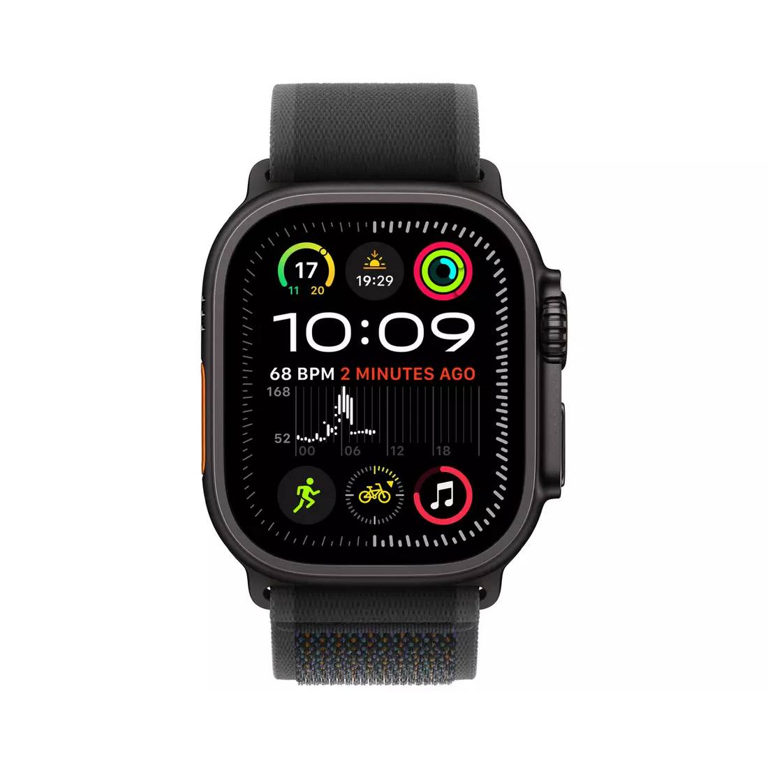 Apple Watch Ultra 2 - 2024 49mm Black Trail Loop - ساعة ذكية - Store 974 | ستور ٩٧٤