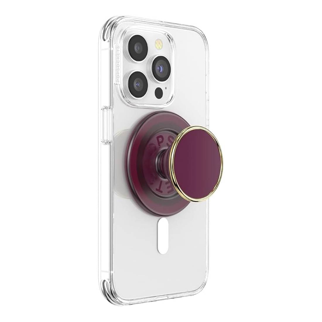 Popsockets Magsafe Popgrip Enamel - Red Wine - اكسسوار - Store 974 | ستور ٩٧٤