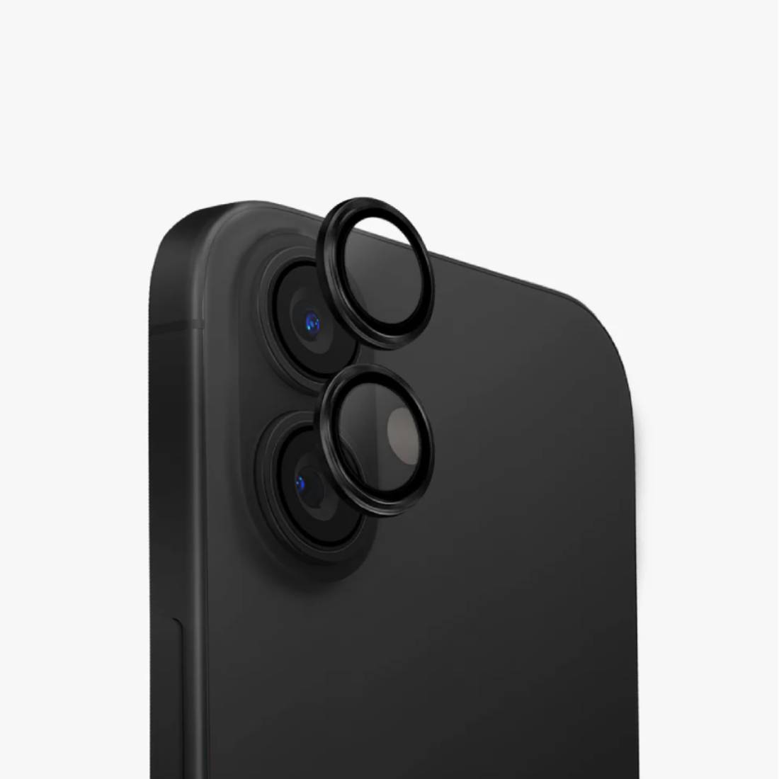 Uniq Optix Aluguard iPhone16/16 Plus Protector - Midnight - Cystassoar Uniq Optix Aluguard iPhone16/16 Plus Protector - Midnight - Cystassoar