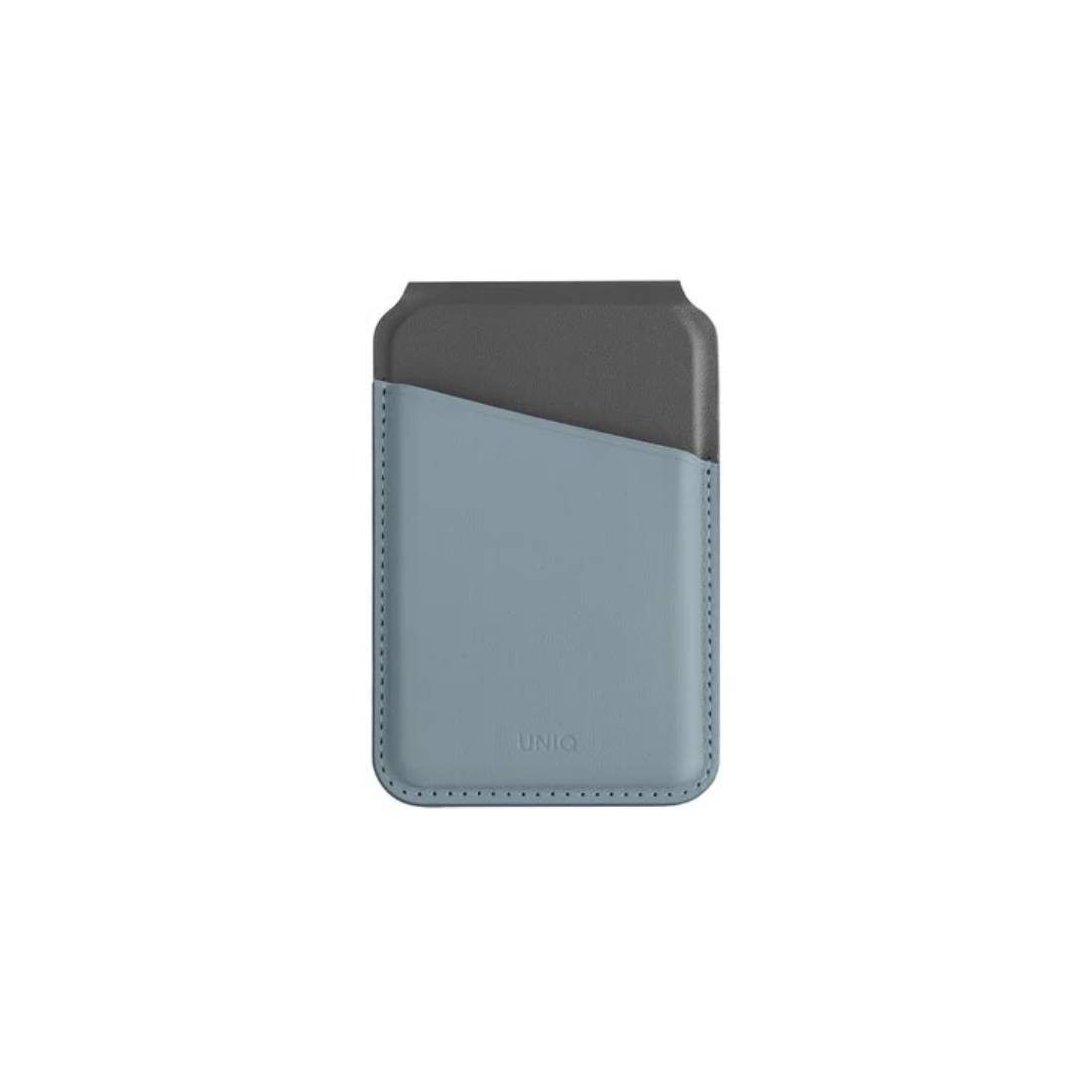 Uniq Lyden Ds Magnetic Withstand Rfid Card Holder - Washed Blue/ Black - اكسسوار - Store 974 | ستور ٩٧٤