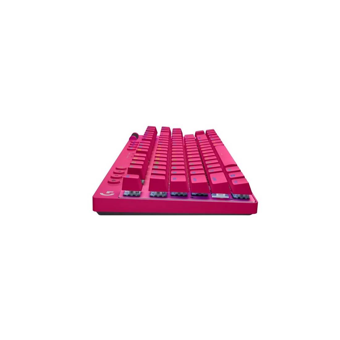 Logitech PRO X TKL LIGHTSPEED Gaming Keyboard - Pink - لوحة مفاتيح Logitech PRO X TKL LIGHTSPEED Gaming Keyboard - Pink - لوحة مفاتيح