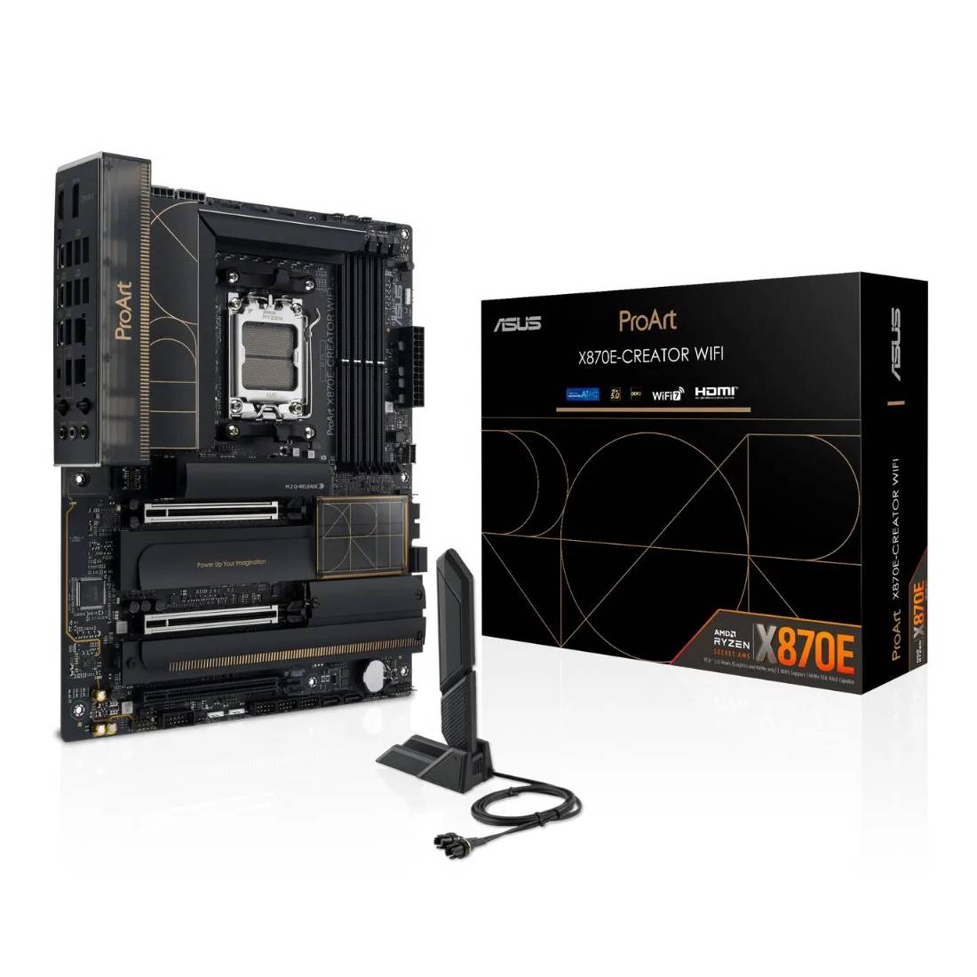 Asus ProArt X870E - CREATOR Wifi AM5 DD5 ATX Gaming Motherboard - اللوحة الأم - Store 974 | ستور ٩٧٤