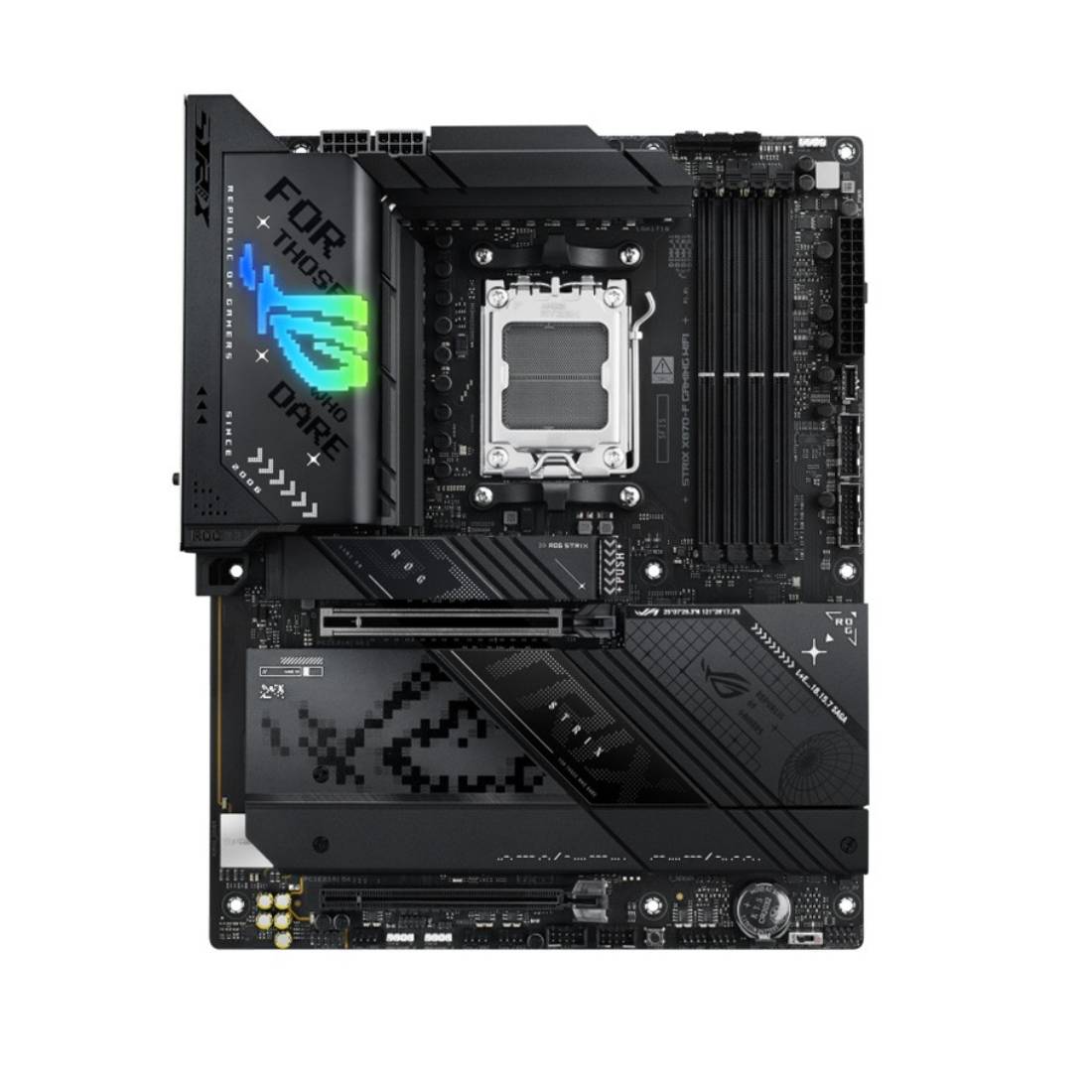 Asus ROG Strix X870 - F Wifi AM5 DD5 ATX Gaming Motherboard - اللوحة الأم - Store 974 | ستور ٩٧٤