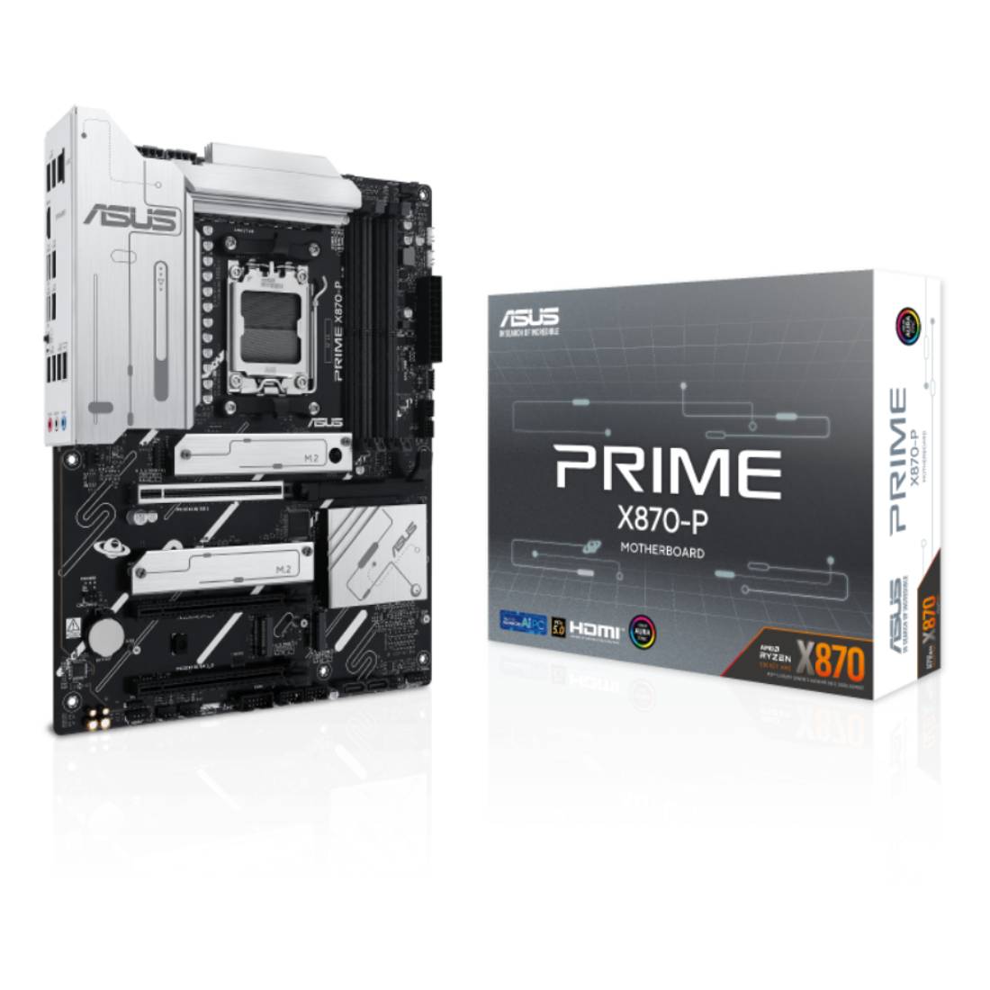 Asus Prime X870 - P AM5 ATX Gaming Motherboard - اللوحة الأم - Store 974 | ستور ٩٧٤