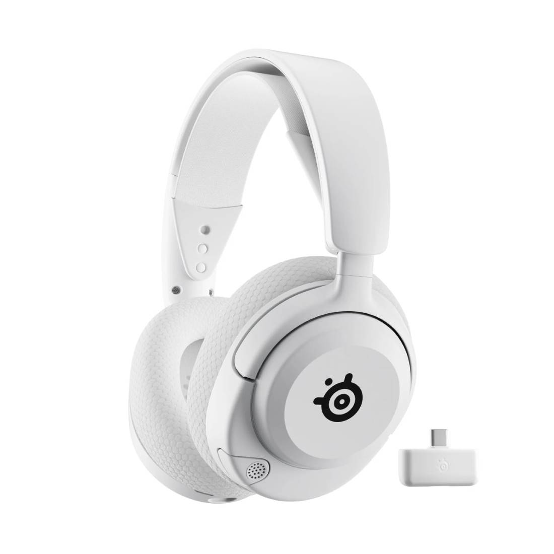 SteelSeries Arctis Nova 5 Wireless Gaming Headset - White - سماعة SteelSeries Arctis Nova 5 Wireless Gaming Headset - White - سماعة