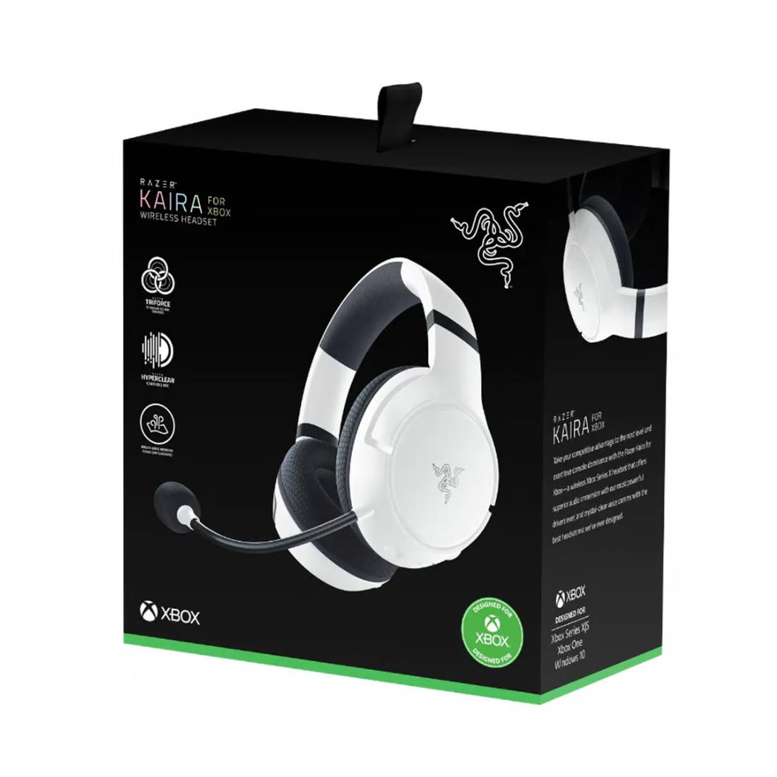 Razer Kaira Pro Xbox Wireless Gaming Headset - White - سماعة - Store 974 | ستور ٩٧٤