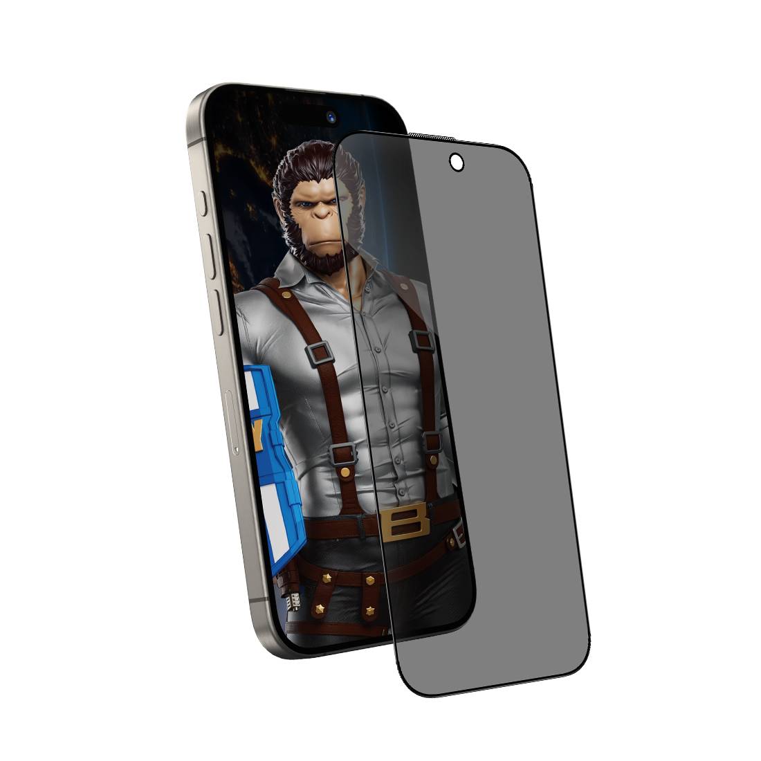 Blueo HD anti peep peeb prepred screen protector - iPhone15/16 - 6.1 - Blueo HD anti peep peeb prepred screen protector - iPhone15/16 - 6.1 -