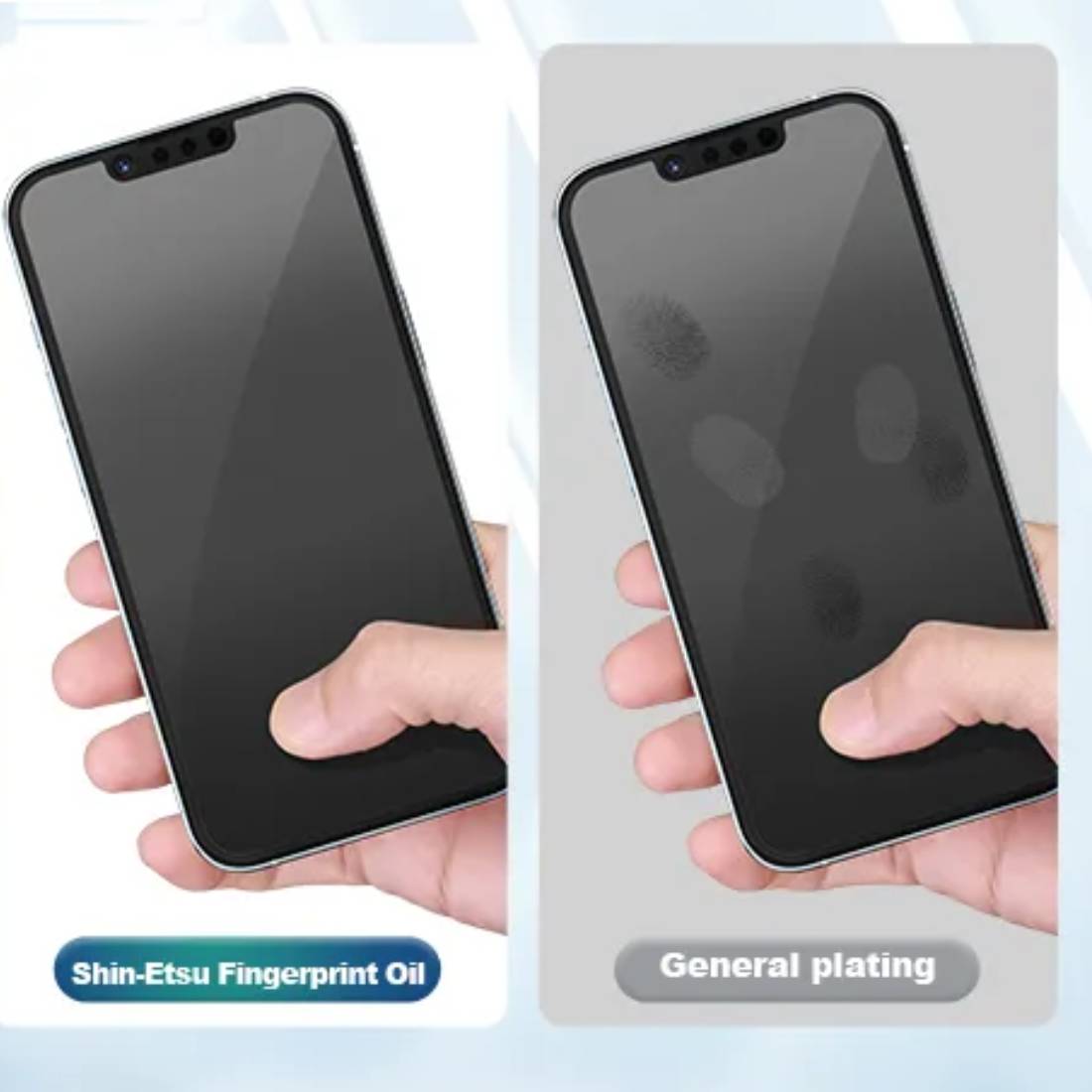 Blueo Corning Substrate Tempered Glass Screen Protector - iPhone15/16 - 6.1 - أكسسوار - Store 974 | ستور ٩٧٤