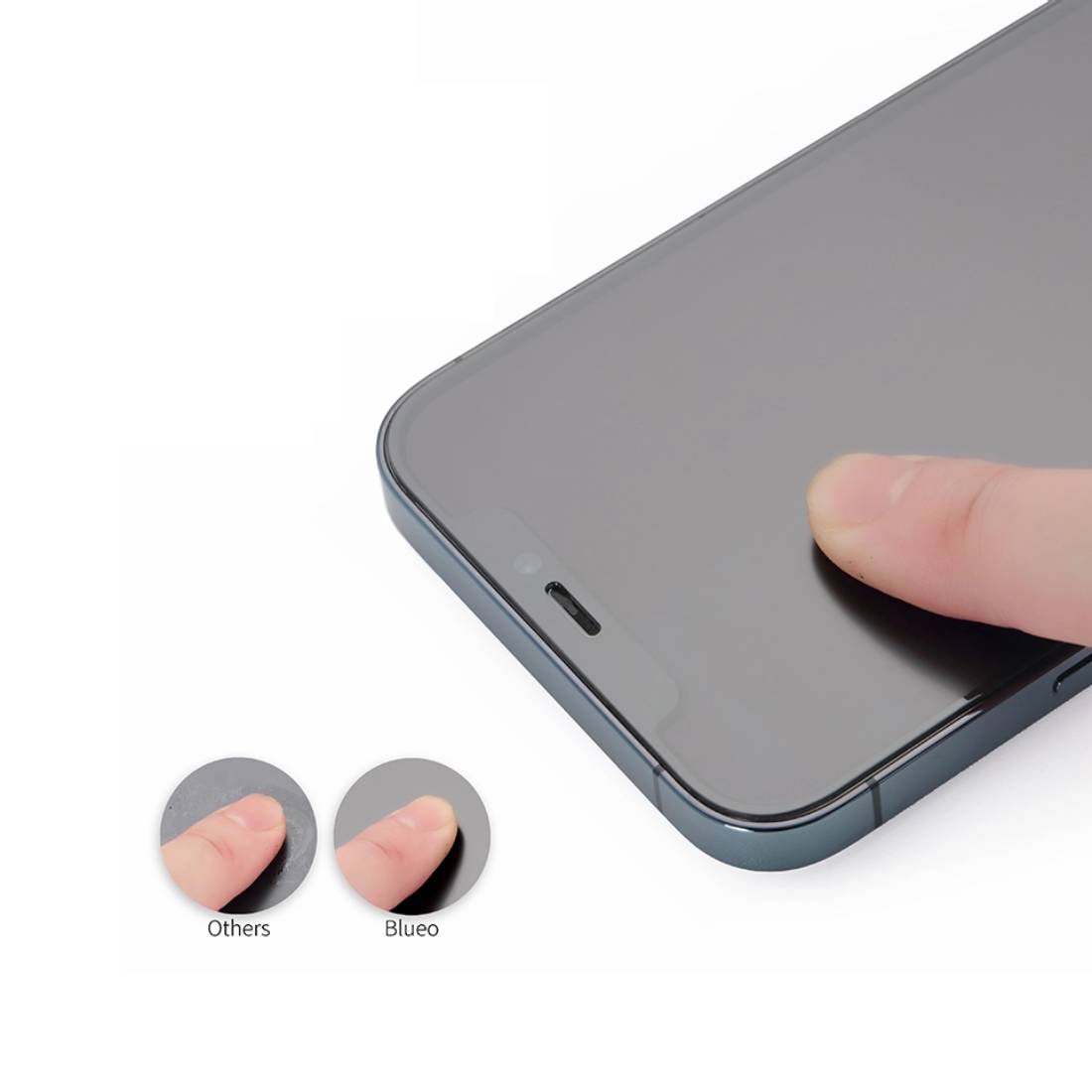 واقي شاشة زجاجي مضاد لتوهج Blueo - iPhone 16 Pro Max - 6.9 - أك سوسوار واقي شاشة زجاجي مضاد لتوهج Blueo - iPhone 16 Pro Max - 6.9 - أك سوسوار