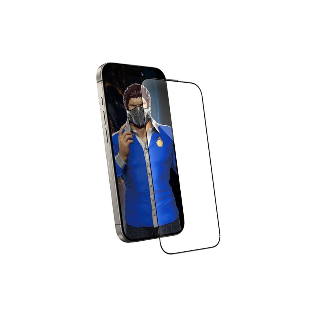 Blueo Receiver Dustproof HD حامي الشاشة الزجاجية - iPhone 16 Pro - 6.3 - أك سستوار Blueo Receiver Dustproof HD حامي الشاشة الزجاجية - iPhone 16 Pro - 6.3 - أك سستوار