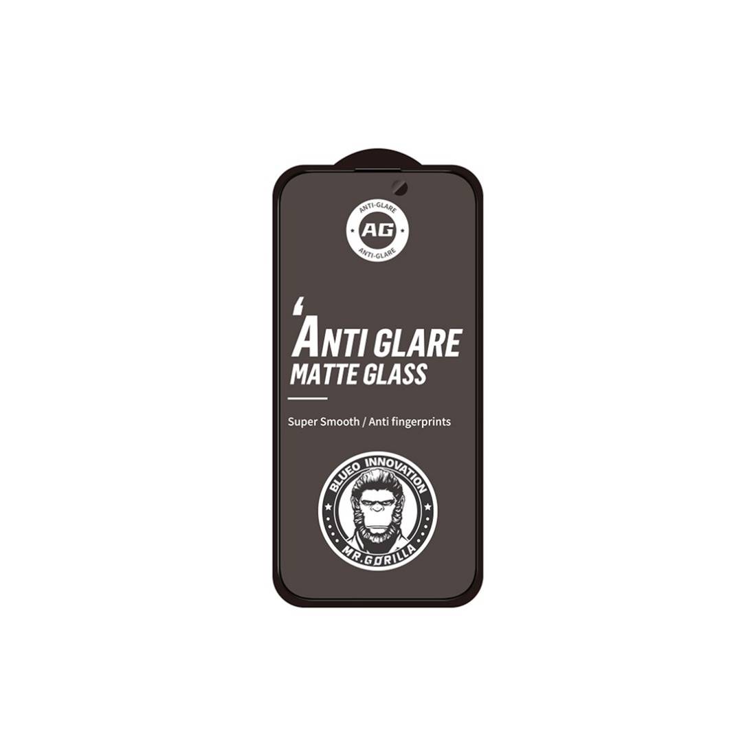 Blueo Anti -Glare Matte Matte Close Screen Protector - iPhone 16 Plus/15 Plus - Blueo Anti -Glare Matte Matte Close Screen Protector - iPhone 16 Plus/15 Plus -