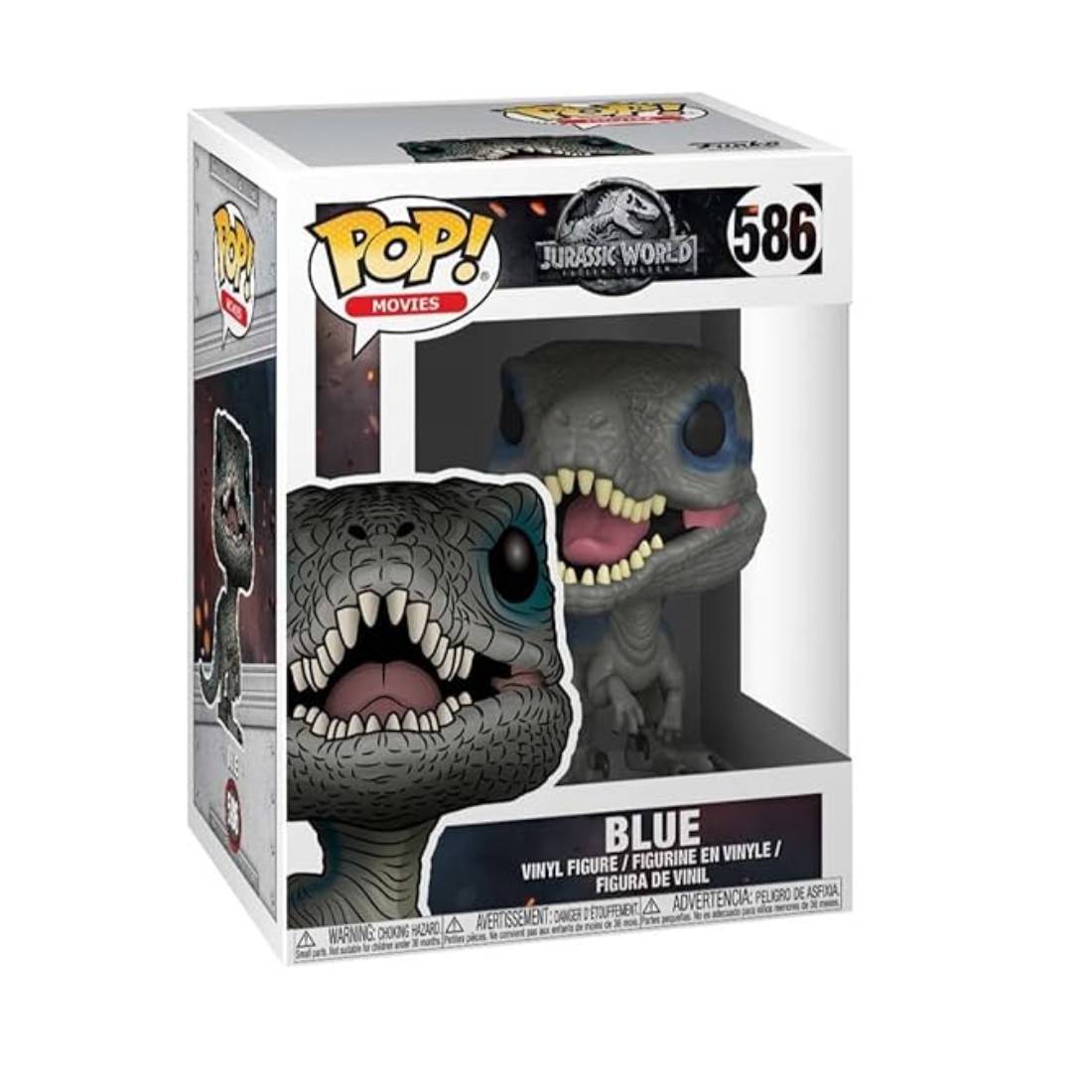 Funko Pop! Movies: Jurassic World 2 - Blue  #586 - دمية - Store 974 | ستور ٩٧٤