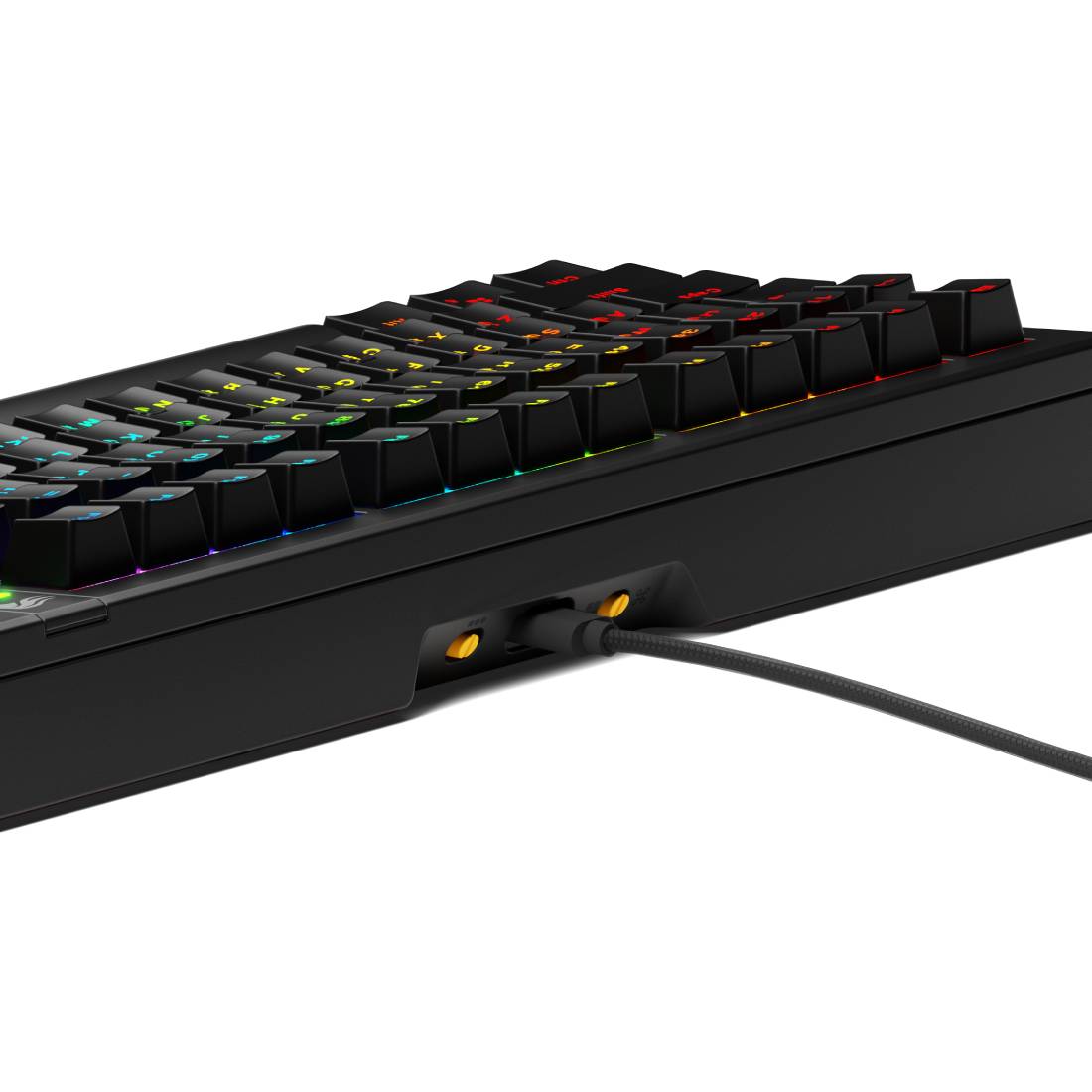 Glorious GMMK3 75% Prebuilt Wired Mechanical Keyboard (AR) - Black - لوحة مفاتيح Glorious GMMK3 75% Prebuilt Wired Mechanical Keyboard (AR) - Black - لوحة مفاتيح