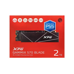 Adata XPG Gammix S70 Blade PS5 2TB M.2 Internal SSD - مساحة تخزين