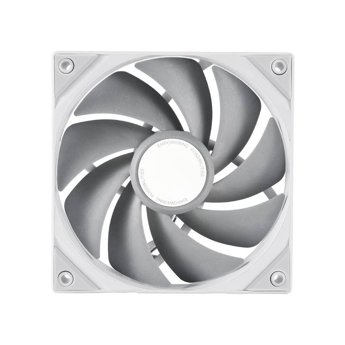 TryX Rota Pro 120mm Performance Fan - White - TryX Rota Pro 120mm Performance Fan - White -