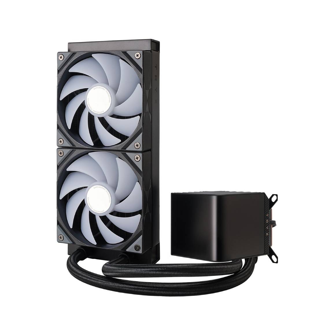 TryX Panorama ARGB 240mm AIO Liquid Cooler - Black - مبرد - Store 974 | ستور ٩٧٤