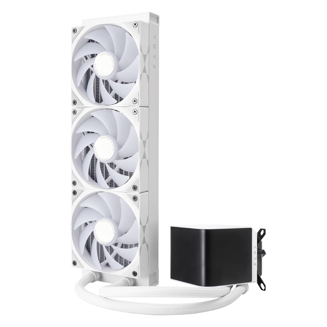 TryX Panorama ARGB 360mm AIO Liquid Cooler - White - مبرد - Store 974 | ستور ٩٧٤