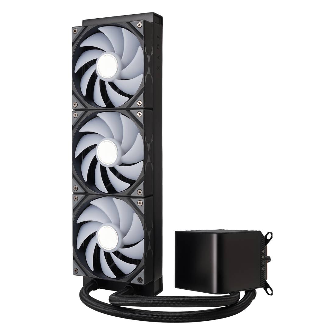 TryX Panorama ARGB 360mm AIO Liquid Cooler - Black - مبرد - Store 974 | ستور ٩٧٤