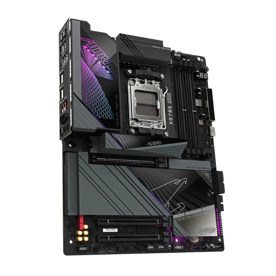 Gigabyte X870E Aorus Master WiFi DDR5 AM5 AMD ATX Gaming Motherboard - اللوحة الأم - Store 974 | ستور ٩٧٤