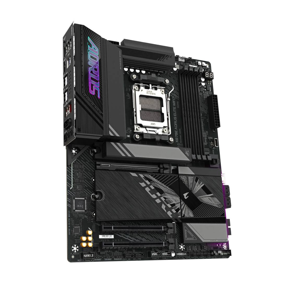 Gigabyte X870E Aorus Elite WiFi7 DDR5 AM5 AMD ATX Gaming Motherboard - اللوحة الأم - Store 974 | ستور ٩٧٤