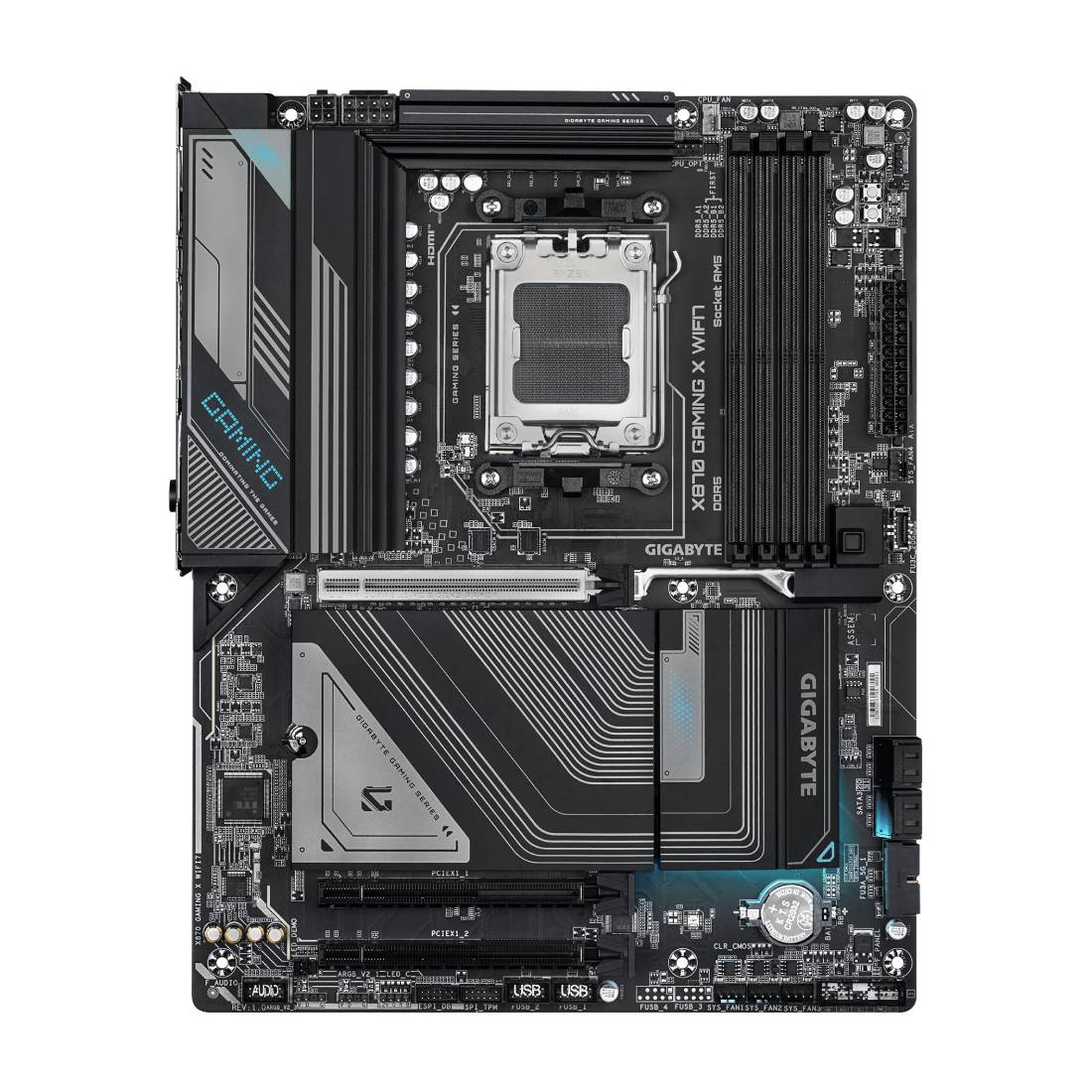 Gigabyte X870 Gaming X WiFi7 DDR5 AM5 AMD ATX Gaming Motherboard - اللوحة الأم - Store 974 | ستور ٩٧٤