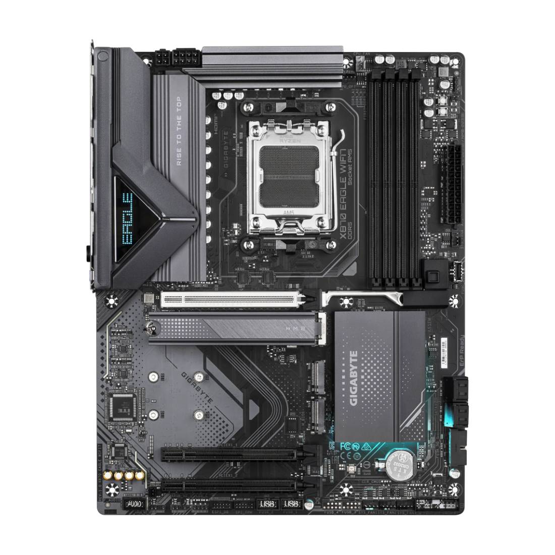 Gigabyte X870 Eagle WiFi7 DDR5 AM5 AMD ATX Gaming Motherboard - اللوحة الأم - Store 974 | ستور ٩٧٤