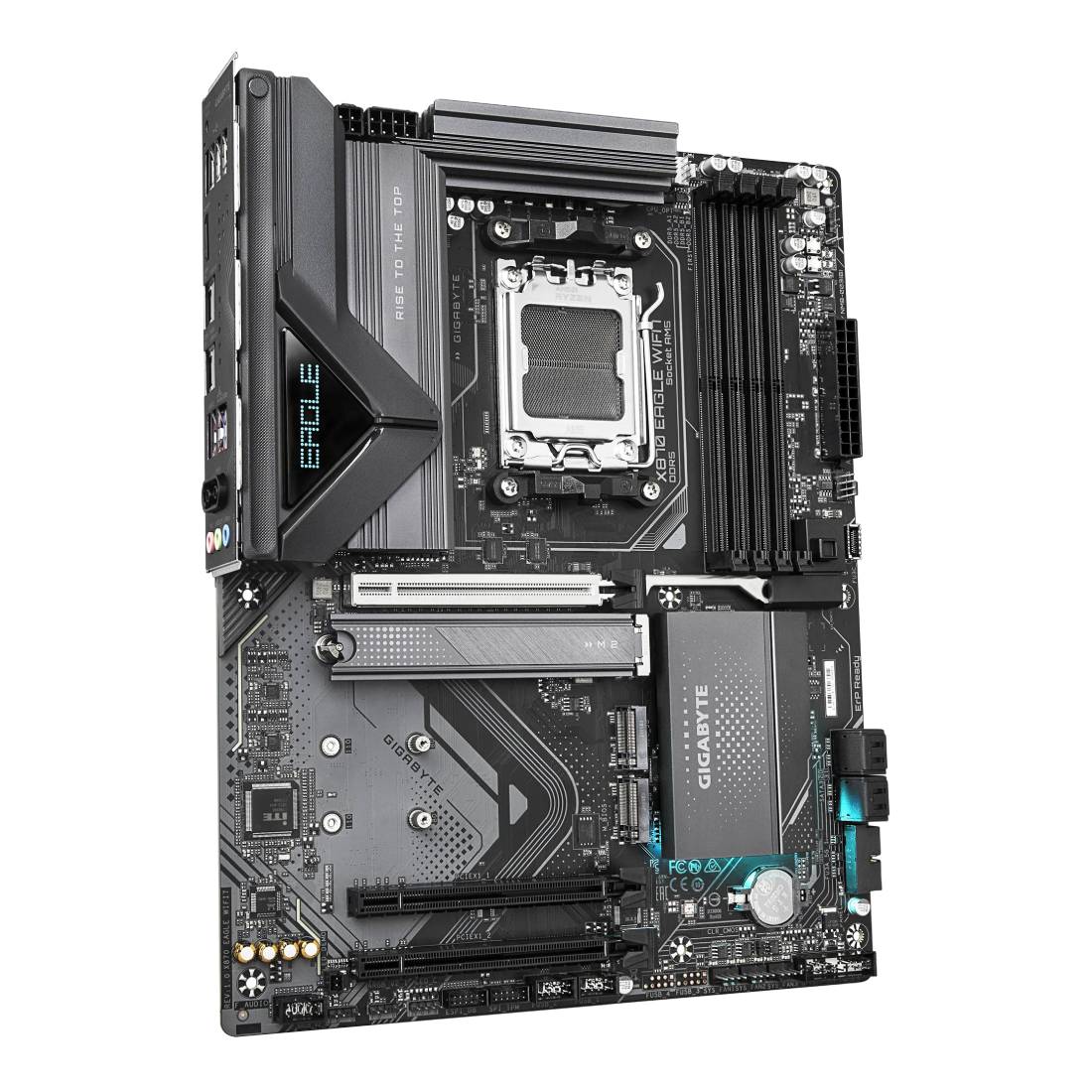 Gigabyte X870 Eagle WiFi7 DDR5 AM5 AMD ATX Gaming Motherboard - اللوحة الأم - Store 974 | ستور ٩٧٤