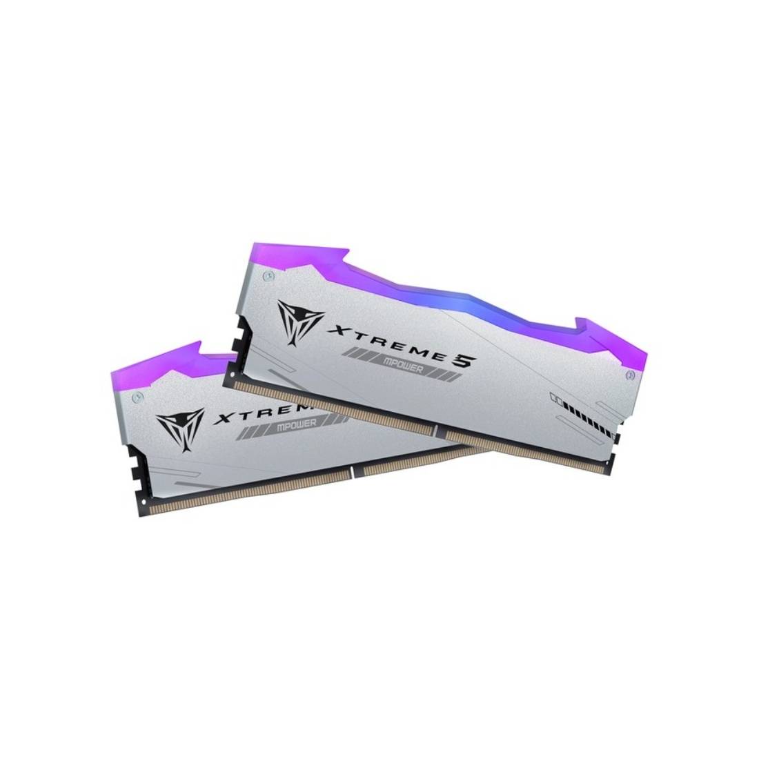 Patriot Viper Xtreme 5 MPower RGB 32GB (2x16GB) CL38 8000Mhz DDR5 Memory Kit - Grey - الذاكرة العشوائية - Store 974 | ستور ٩٧٤