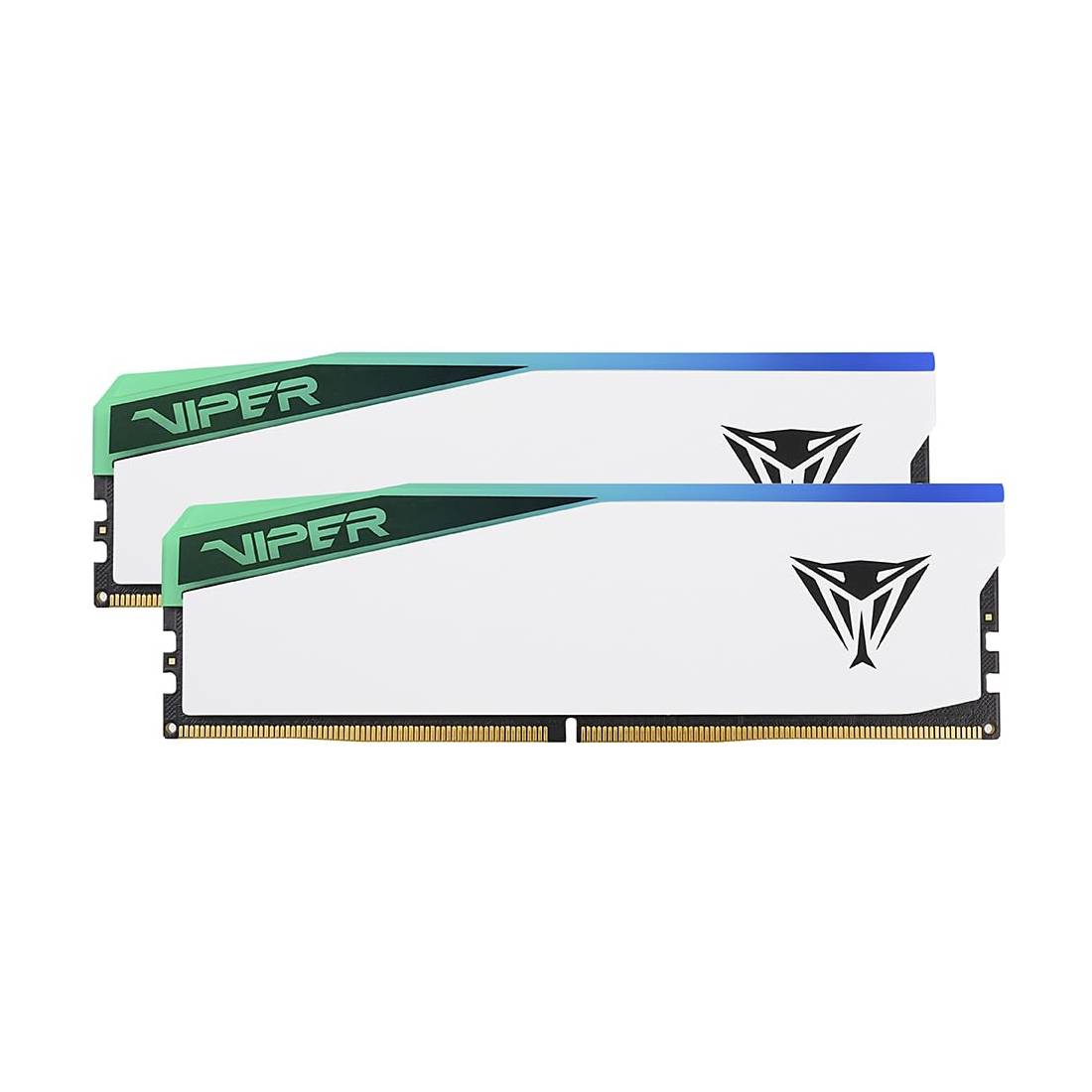 Patriot Viper Elite 5 RGB 32GB (2x16GB) CL32 7000Mhz DDR5 Memory Kit - White - الذاكرة العشوائية - Store 974 | ستور ٩٧٤