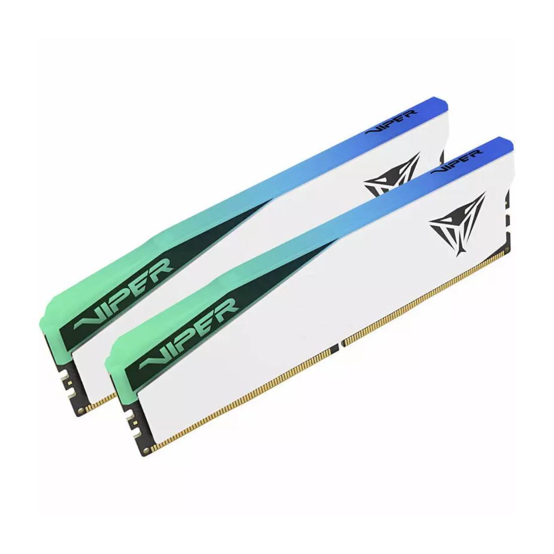 Patriot Viper Elite 5 RGB 32GB (2x16GB) CL32 7000Mhz DDR5 Memory Kit - White - الذاكرة العشوائية - Store 974 | ستور ٩٧٤