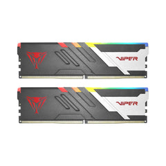 Patriot Viper Venom 5 RGB 32GB (2x16GB) CL36 6000Mhz DDR5 Memory Kit - Black - الذاكرة العشوائية