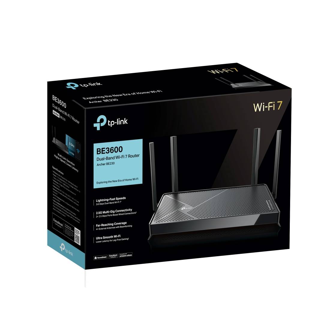 TP-Link BE3600 Dual-Band Wi-Fi 7 Router - راوتر TP-Link BE3600 Dual-Band Wi-Fi 7 Router - راوتر