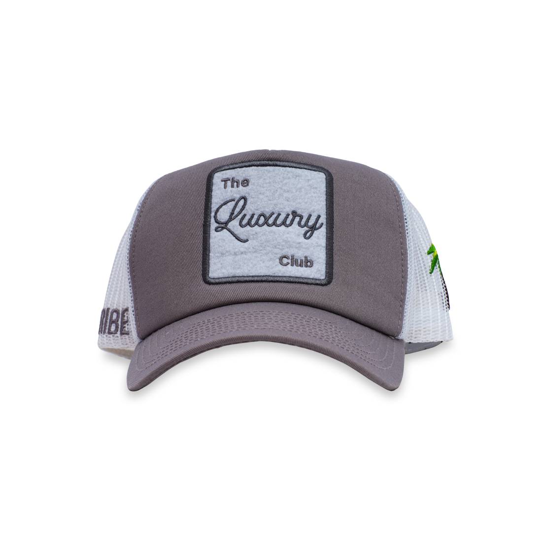 Tribe ''The Luxury Club'' Cap Edition - Grey & White - قبعة - Store 974 | ستور ٩٧٤