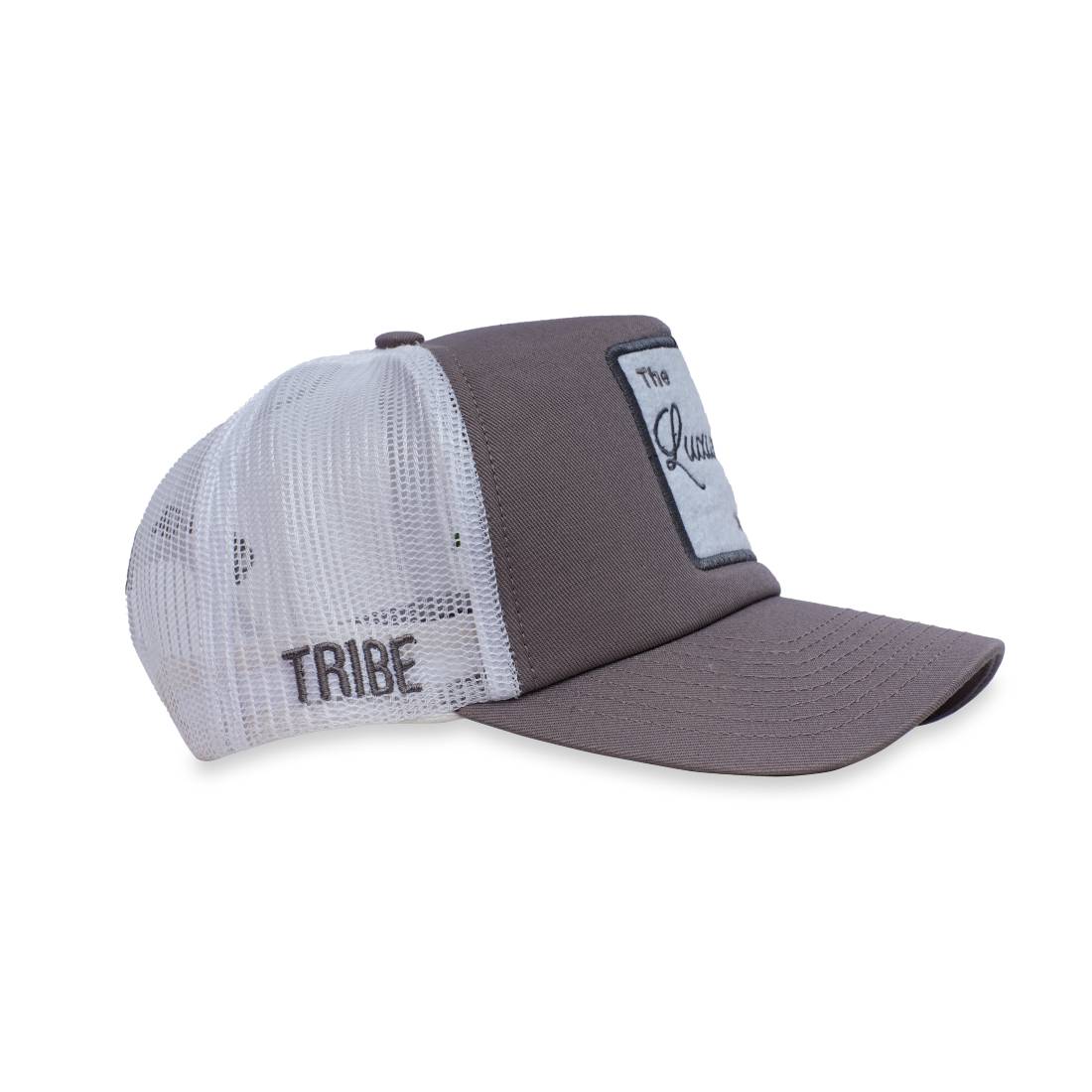 Tribe ''The Luxury Club'' Cap Edition - Grey & White - قبعة - Store 974 | ستور ٩٧٤