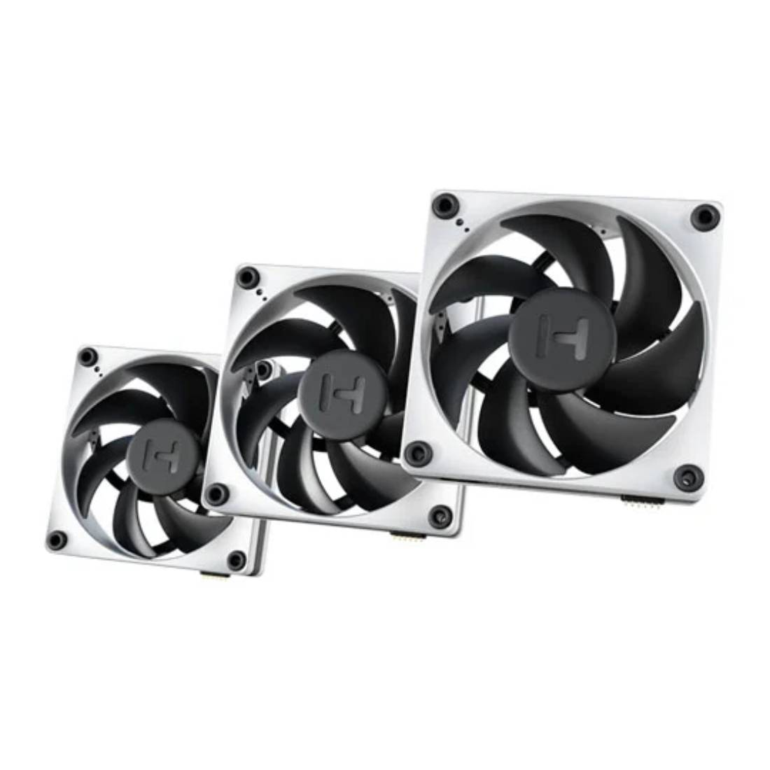 Hyte Thicc FP12 CPU Cooler Triple Fan Pack - Black/White - مروحة - Store 974 | ستور ٩٧٤