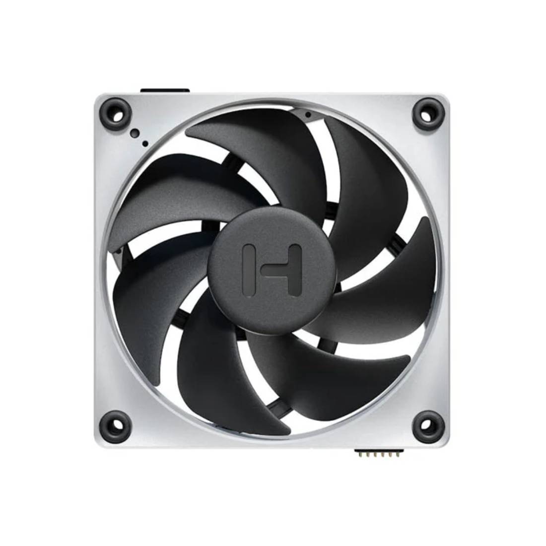 Hyte Thicc FP12 120MM CPU Cooler Triple Fan Pack + NP50 I/O Hub - Black/White - مروحة Hyte Thicc FP12 120MM CPU Cooler Triple Fan Pack + NP50 I/O Hub - Black/White - مروحة