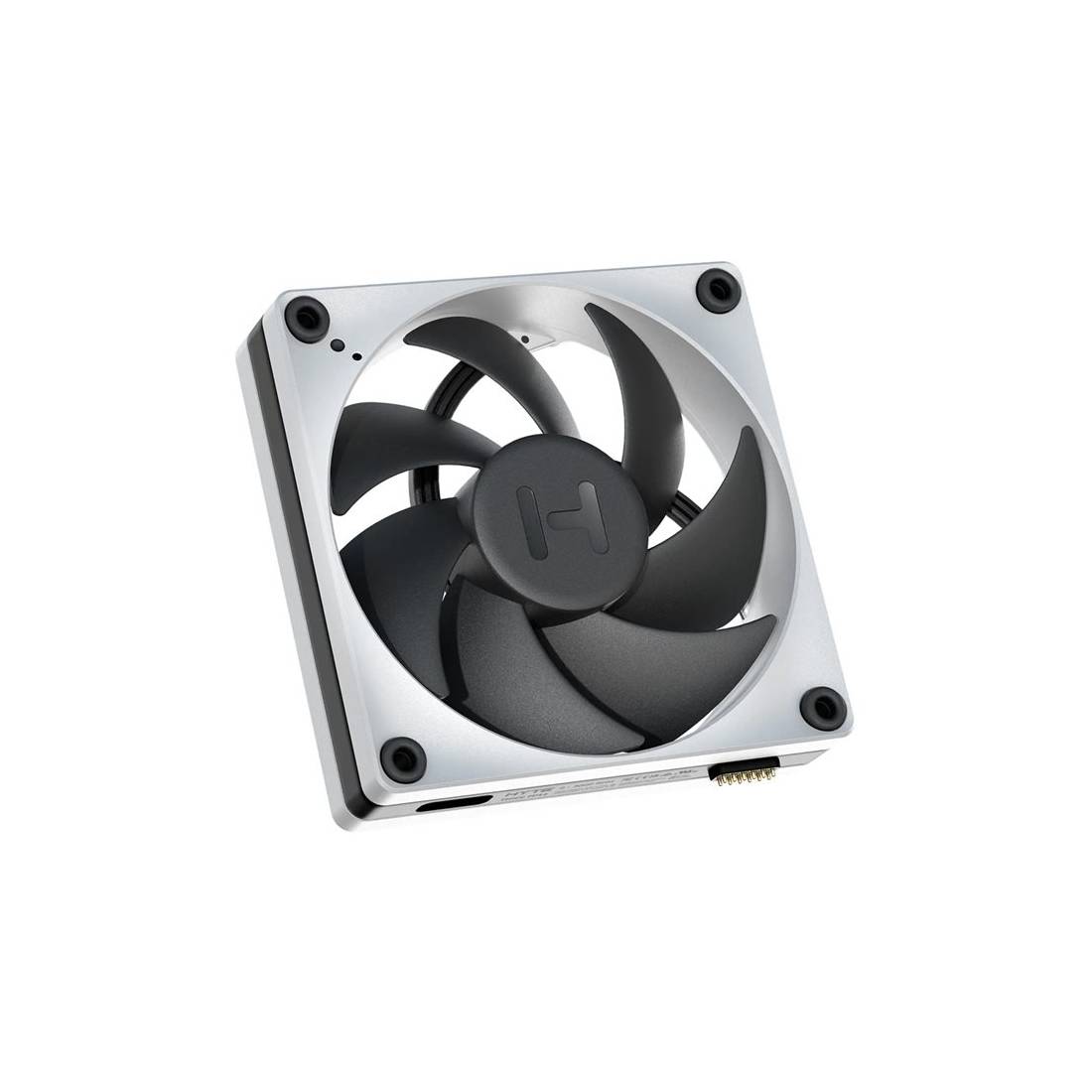 Hyte Thicc FP12 120MM CPU Cooler Triple Fan Pack + NP50 I/O Hub - Black/White - مروحة Hyte Thicc FP12 120MM CPU Cooler Triple Fan Pack + NP50 I/O Hub - Black/White - مروحة