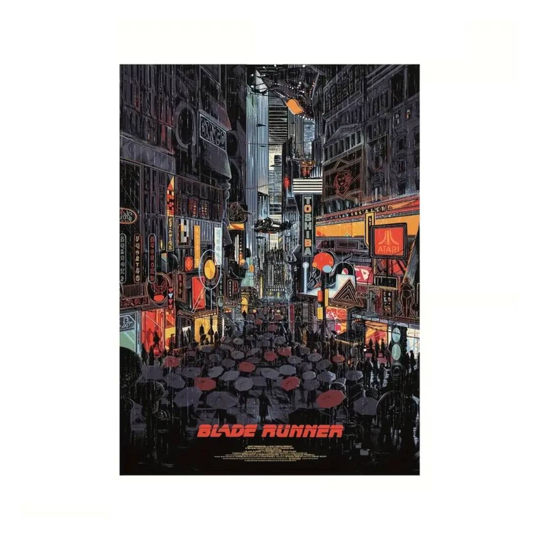 Framed Blade Runner Wall Art Poster  (30x40cm) - 1 Piece - ملصق - Store 974 | ستور ٩٧٤