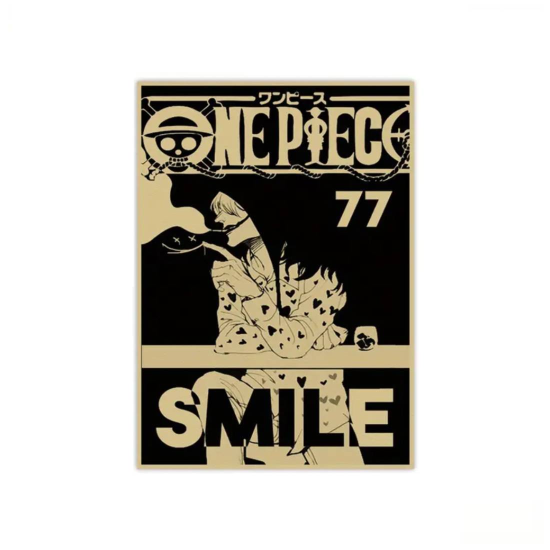 Framed One Piece 77 Wall Art Poster (30x40cm) - 1 Piece - ملصق Framed One Piece 77 Wall Art Poster (30x40cm) - 1 Piece - ملصق