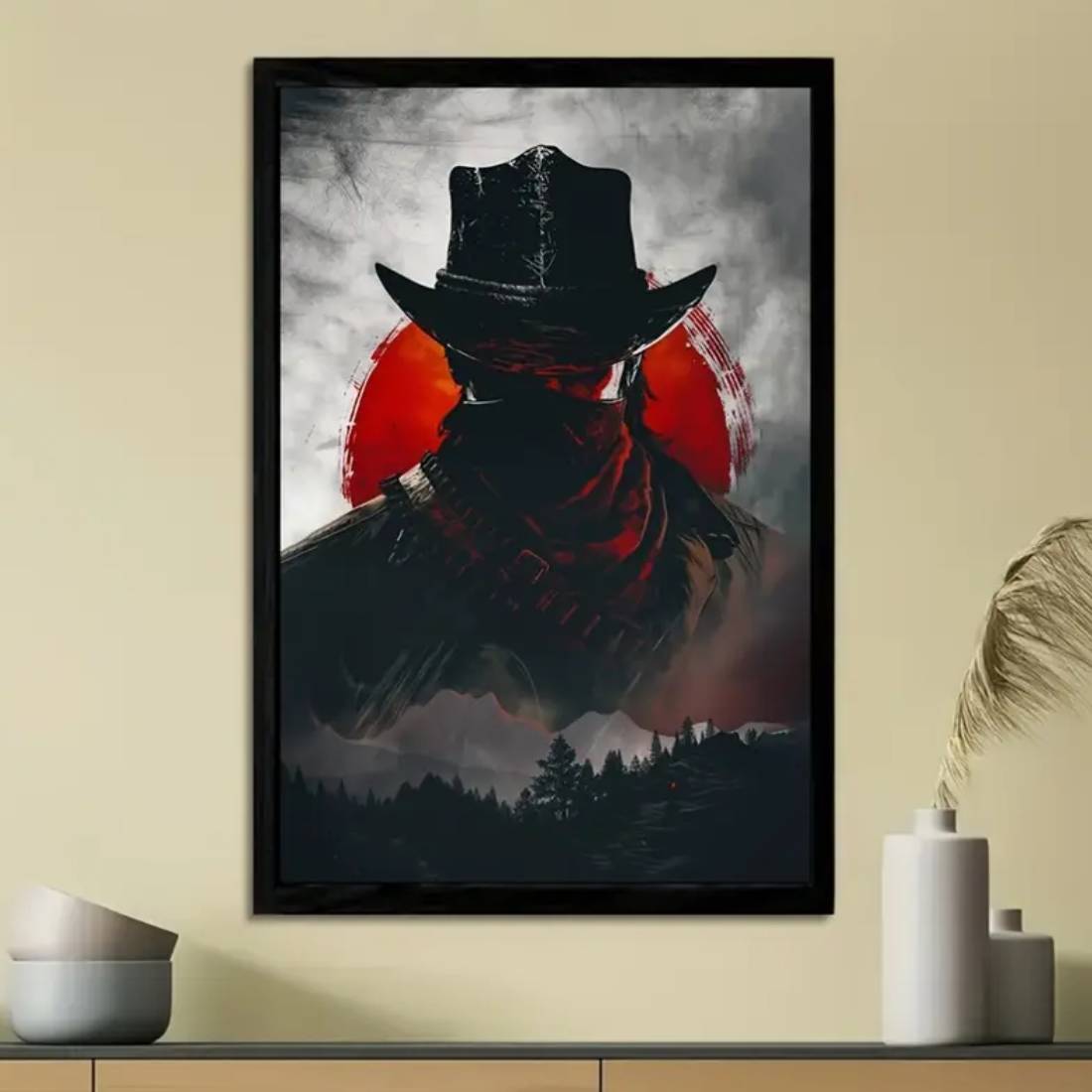 Red Dead Redemption Arthur Morgan Wall Art Poster  (40x60cm) - 1 Piece - ملصق - Store 974 | ستور ٩٧٤